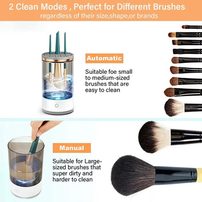 Nettoyeur électrique pinceaux de maquillage 