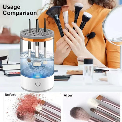 Nettoyeur électrique pinceaux de maquillage 