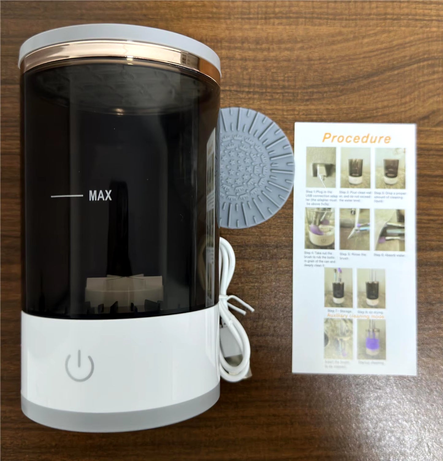 Nettoyeur électrique pinceaux de maquillage 