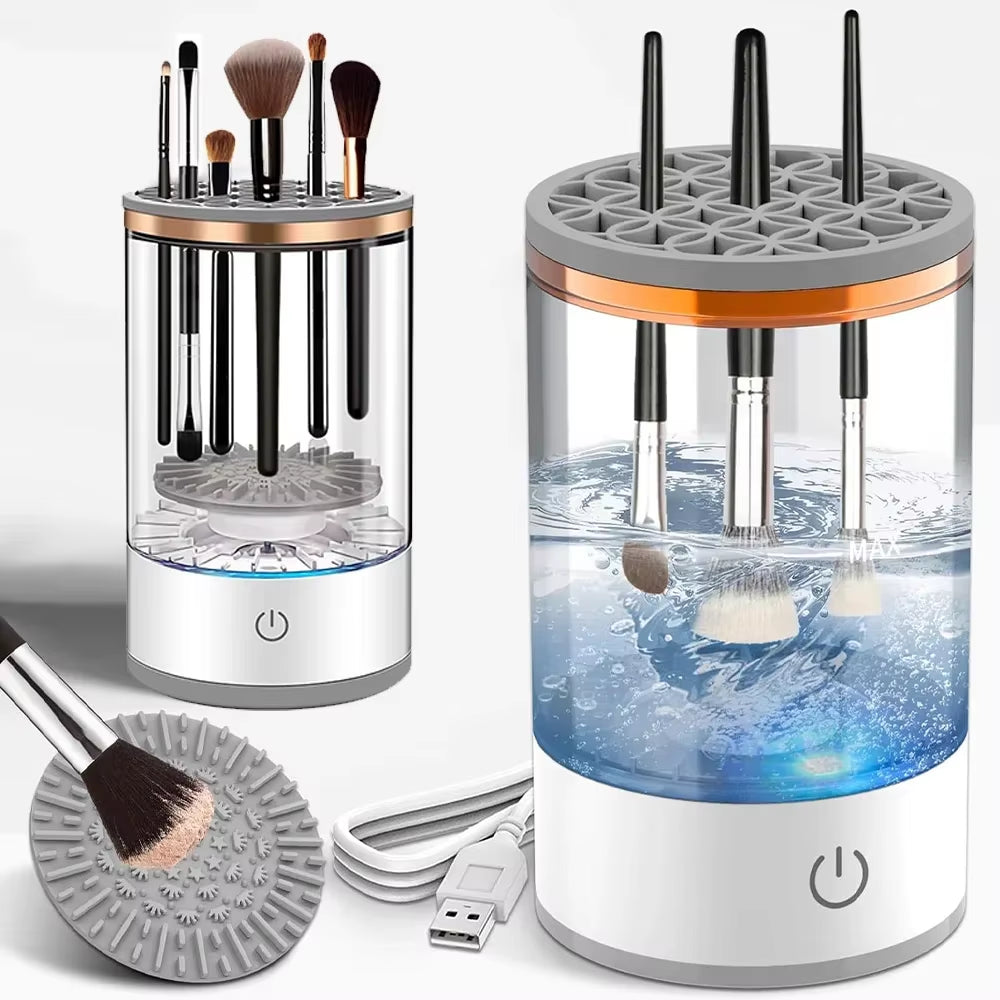Nettoyeur électrique pinceaux de maquillage 